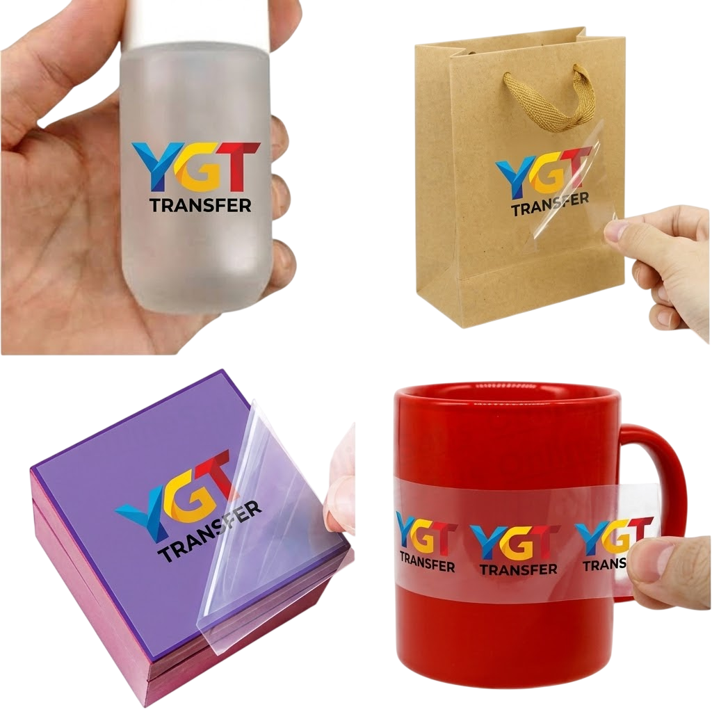 Sert ve pürüzsüz yüzeyler için UV soğuk transfer baskı uygulaması