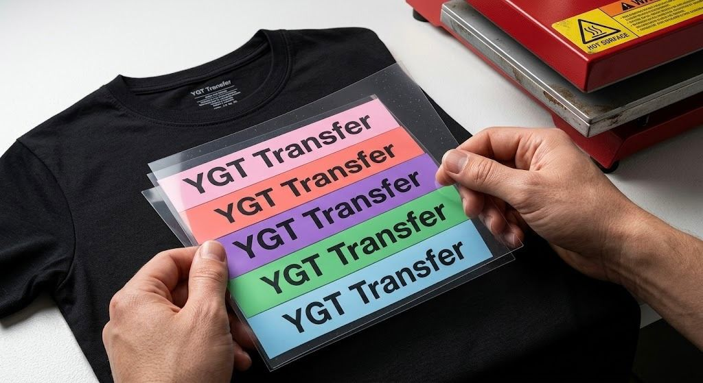 Kumaş üzerine uygulanan kaliteli transfer baskı tasarımı