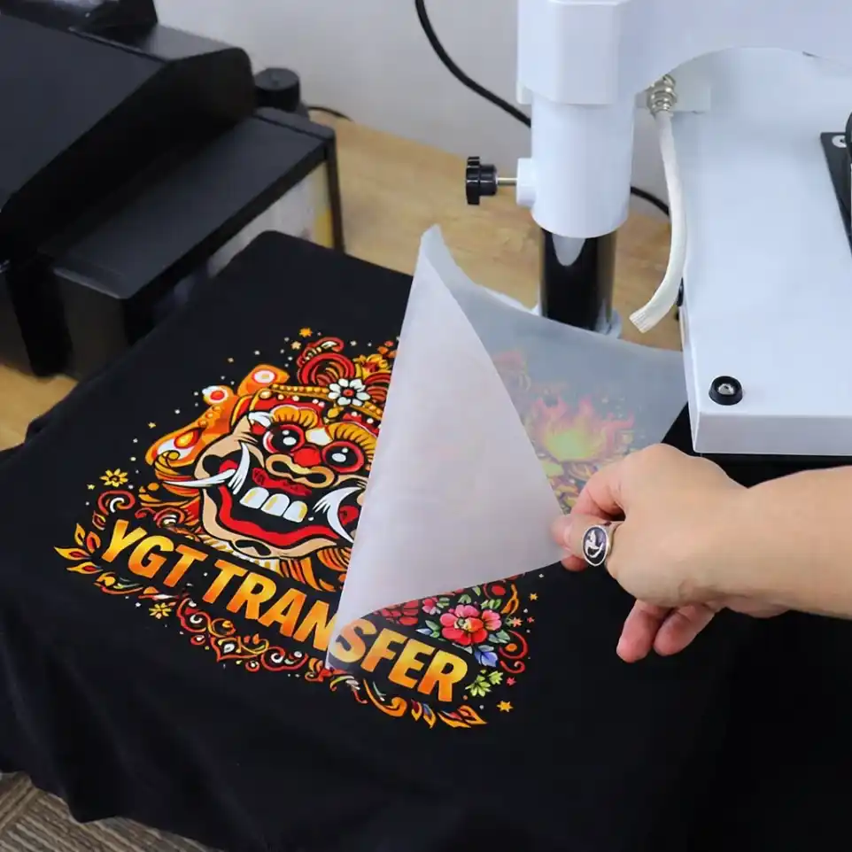 Tekstil ürünleri için her kumaş tipine uygun esnek DTF transfer baskı